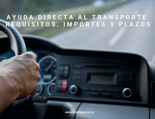 Ayuda directa al transporte 2026: requisitos, importes y plazos para autónomos y empresas